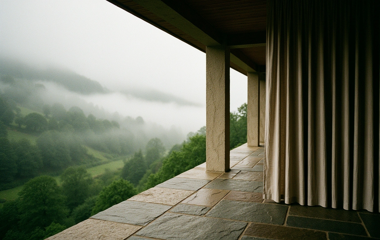 Stille Architektur Landschaft